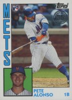 2019 Topps Update 1984 Topps Baseball #84-11 Pete Alonso Baseball Card