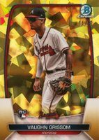 2023 Bowman Chrome Sapphire Edition #37 Vaughn Grissom Yellow Baseball Card