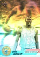 1992 Upper Deck Award Winner Holograms #AW5 Larry Johnson Basketball Card