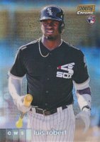 2020 Stadium Club Chrome #289 Luis Robert Gold Refractor Baseball Card