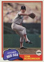 1981 Topps #320 Tom Burgmeier Baseball Card