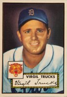 1952 Topps #262 Virgil Trucks Baseball Card