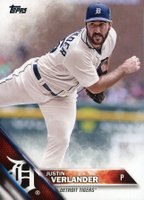 2016 Topps #255 Justin Verlander Baseball Card