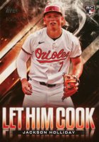 2024 Topps Update Let Him Cook #LHC25 Jackson Holliday Black Baseball Card