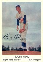 1960 Bell Brand Dodgers #15 Roger Craig Baseball Card