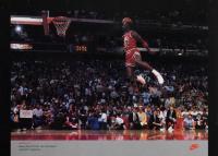 1989 Nike Poster Cards #883 Michael Jordan 1988 NBA MVP Basketball Card