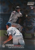 2023 Topps Stadium Club #131 Corbin Carroll Chrome Baseball Card