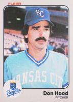 1983 Fleer #115 Don Hood Baseball Card