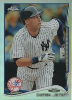 2014 Topps Chrome #56 Derek Jeter Running-Refractor Baseball Card