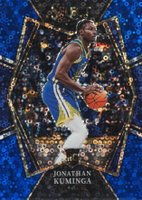 2021 Panini Select #123 Jonathan Kuminga Blue Disco Prizm Basketball Card