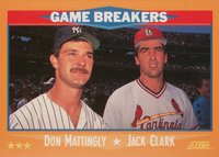 1988 Score #650 Game Breakers Baseball Card