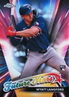 2024 Topps Chrome Update Future Stars #FSU14 Wyatt Langford Baseball Card