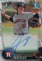 2016 Bowman Draft Chrome Draft Picks Autographs #CDAFW Forrest Whitley Refractor Baseball Card