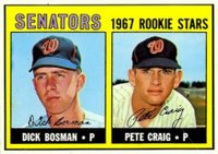 1967 Topps #459 Senators Rookies Baseball Card