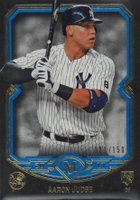 2017 Topps Museum Collection #95 Aaron Judge Sapphire Blue Baseball Card