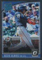2018 Panini Donruss Optic #36 Ozzie Albies Baseball Card