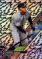 2017 Topps High Tek #AJ Aaron Judge Baseball Card