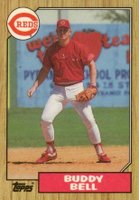 1987 Topps Tiffany #545 Buddy Bell Baseball Card