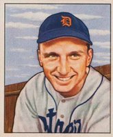 1950 Bowman #242 Dick Kryhoski Baseball Card