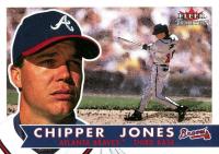 2001 Fleer #70 Chipper Jones Baseball Card