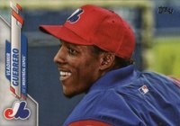 2020 Topps #183 Vladimir Guerrero SP-Close Up Portrait Baseball Card