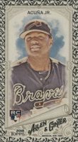 2018 Topps Allen & Ginter #207 Ronald Acuna Jr. Mini-Black Baseball Card