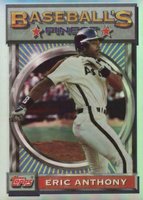 1993 Finest #179 Eric Anthony Refractor Baseball Card