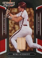 2008 Donruss Americana Sports Legends #120 Mike Schmidt Mirror Red Material Baseball Card