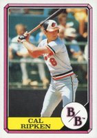 1987 Boardwalk & Baseball Top Run Makers #22c Cal Ripken Baseball Card