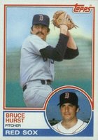 1983 Topps #82 Bruce Hurst Baseball Card