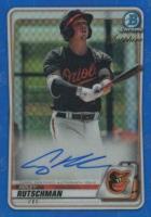 2020 Bowman Chrome Sapphire Edition Autographs #BSPAAR Adley Rutschman Baseball Card