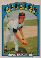 1972 O-Pee-Chee #270 Jim Palmer Baseball Card