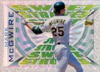 1997 Topps Sweet Strokes #SS10 Mark McGwire Baseball Card