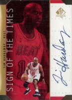 1998 SP Authentic Sign of the Times  #TH Tim Hardaway Gold Basketball Card