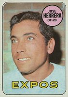1969 Topps #378 Jose Herrera Baseball Card