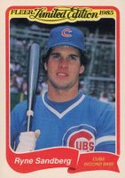 1985 Fleer Limited Edition #31 Ryne Sandberg Baseball Card
