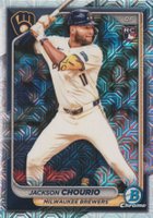 2024 Bowman Chrome Mega Box #69 Jackson Chourio Baseball Card