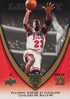 2008 Upper Deck Jordan Legacy  #1014 Michael Jordan Basketball Card