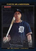 2002 Bowman Chrome Draft Picks #71 Curtis Granderson Baseball Card