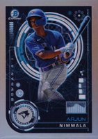 2024 Bowman Bowman AI #BAI18 Arjun Nimmala Baseball Card