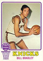 1973 Topps #82 Bill Bradley Basketball Card