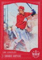 2018 Panini Diamond Kings #145 Shohei Ohtani Red Frame Baseball Card