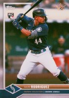 2022 Topps X Bobby Witt Jr. Crown Collection #15 Julio Rodriguez Baseball Card