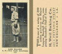 1916 Weil Baking Co. #108 Lee Magee Baseball Card