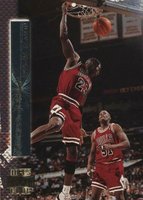 1996 Stadium Club Shining Moments #SM2 Michael Jordan Basketball Card
