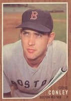 1962 Topps #187 Gene Conley Baseball Card