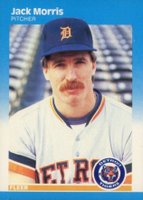 1987 Fleer #158 Jack Morris Baseball Card