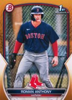 2023 Bowman Paper Prospects #BP71 Roman Anthony Gold Baseball Card
