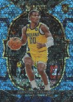 2022 Panini Select #79 Bennedict Mathurin Light Blue Disco Basketball Card
