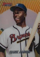 2016 Bowman's Best 1996 Bowman's Best #HA Hank Aaron Baseball Card